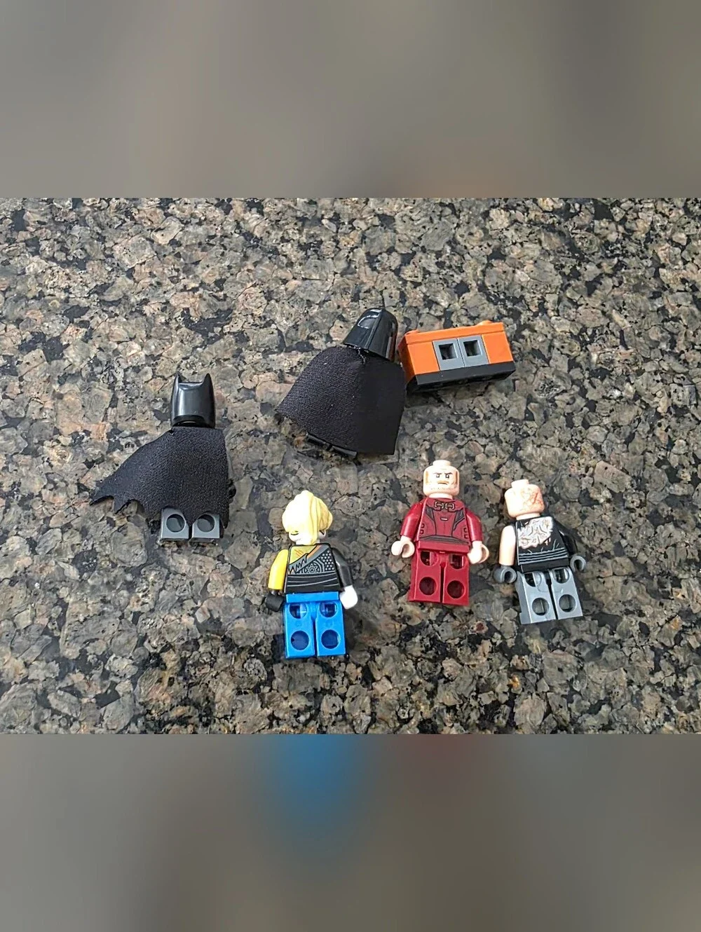 Lego official mini figures lot of 6 Darth Vader batman miscellaneous rare